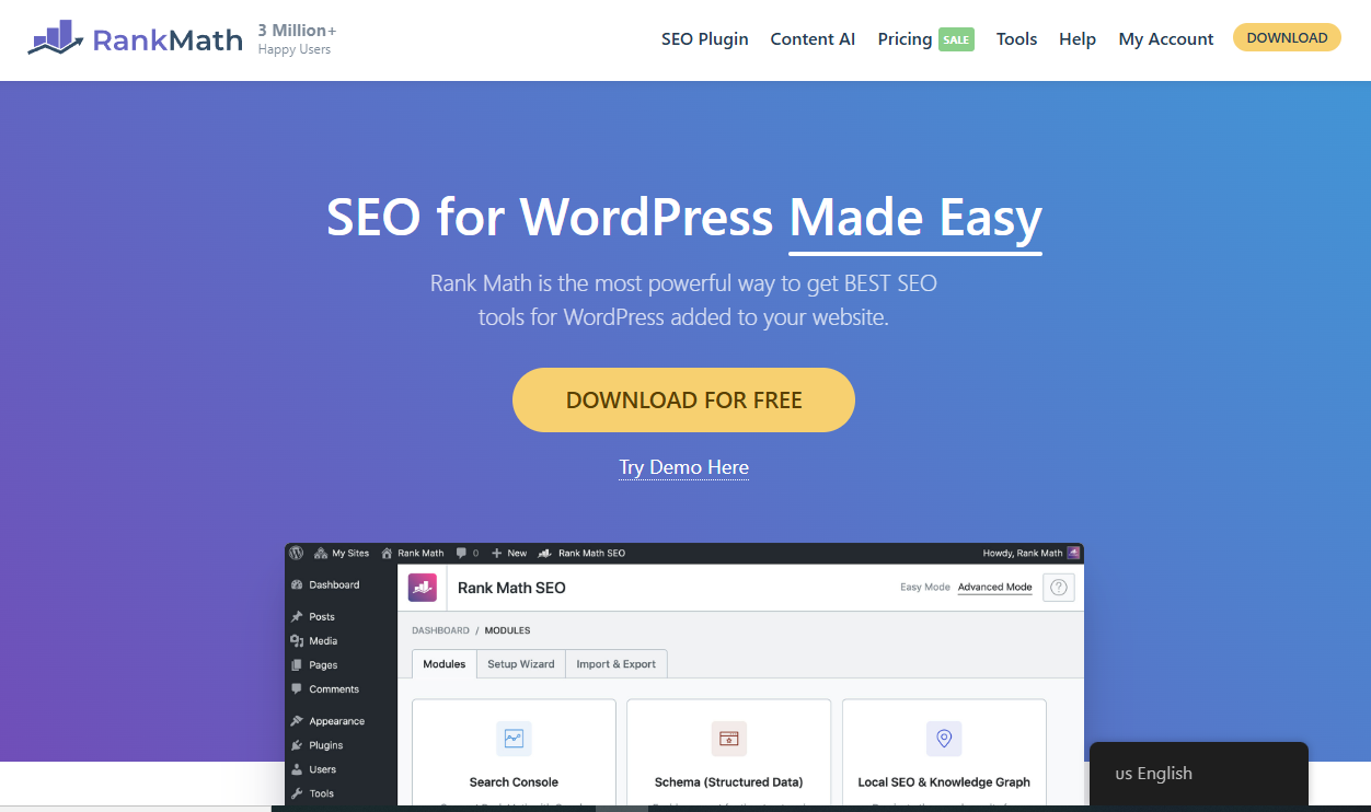 The Ultimate Guide to Rank Math SEO Plugin for WordPress: Why It’s a Game-Changer for Your Site