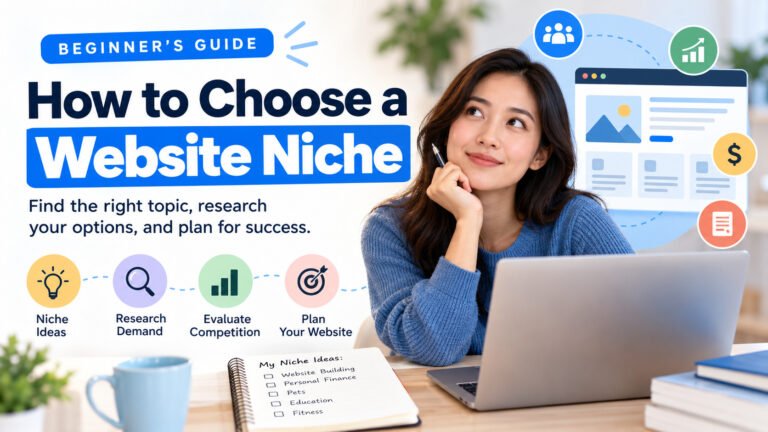 How to Choose a Website Niche That Fits Your Goals