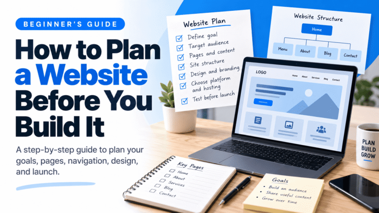 How to Plan a Website Before You Build It
