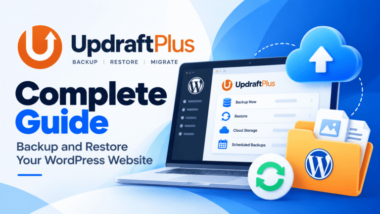 UpdraftPlus: A Beginner’s Guide to WordPress Backup and Restore
